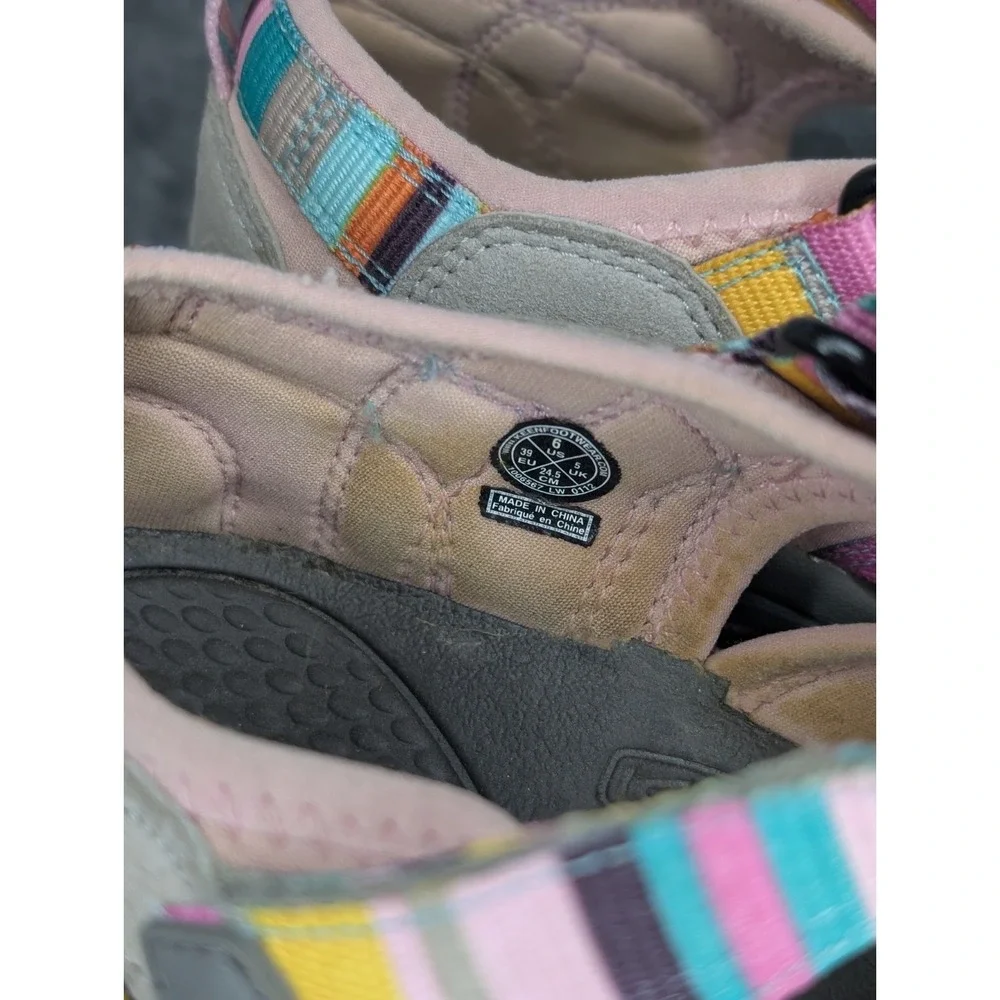 KEEN Newport H2 Multi Color Pink Women's 6 Waterproof Hiking Kayak Sandals